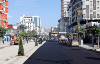 Hacıbekir Caddesi'nde ikinci etap asfalta kavuştu