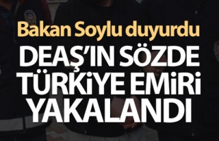 DEAŞ'ın sözde Türkiye emiri yakalandı ve tutuklandı
