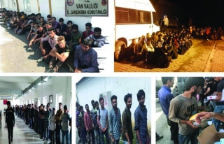 Van'ın dört ilçesinde 139 göçmen yakalandı