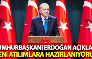 Erdoğan: 'Yeni reform ve atılımlar için hazırlanıyoruz'