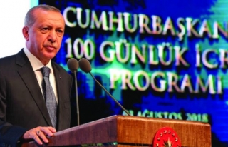 Cumhurbaşkanı Erdoğan '100 Günlük Eylem Planı'nı...