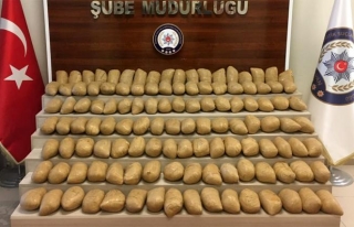 Tuşba'da 123 kilo eroin ele geçirildi