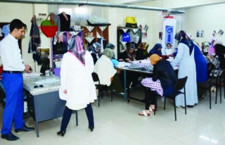Tuşba'daki kadınlar ev bütçesine katkı sunuyor