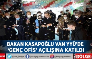 Bakan Kasapoğlu Van YYÜ'de 'Genç Ofis'...