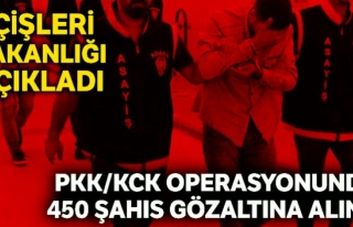 37 ilde PKK/KCK operasyonu: 450 gözaltı