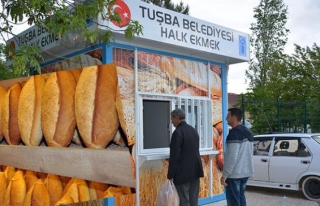 Tuşba'daki halk ekmek fiyatı 80 kuruş…