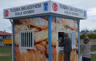 Tuşba'da, 'halk ekmek' fiyatı 80 kuruş