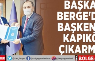 Başkan Berge'den Başkent'e Kapıköy çıkarması