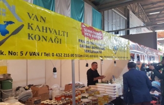 Van Kahvaltısı, Diyarbakır'daki fuarda tanıtıldı