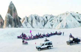 Kapadokya turist sayısında son beş yılın rekorunu...