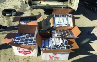 Van'da 3 bin paket kaçak sigara ele geçirildi 