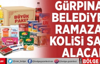 Gürpınar Belediyesi ramazan kolisi satın alacak