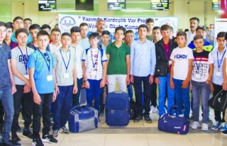 80 öğrenci, yaz okulu kapsamında İstanbul'a uğurlandı...