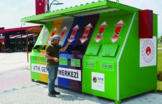 Tuşba Belediyesi 'Atık Getirme Merkezi' kurdu 