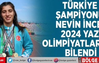Türkiye şampiyonu Nevin İnce, 2024 Yaz Olimpiyatları'na...