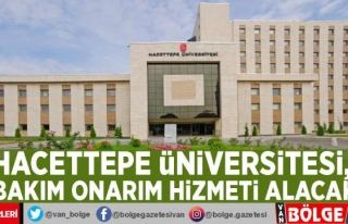 Hacettepe Üniversitesi, bakım onarım hizmeti alacak