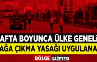 Türkiye'nin 81 ilinde sokağa çıkma yasağı uygulanacak