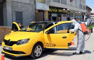 Van Büyükşehir Belediyesi'nden taksici ve minibüsçü...