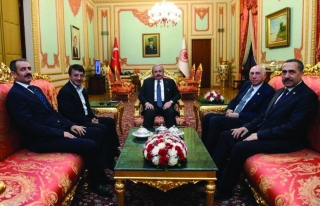 Türkmenoğlu ve vekillerden, Başkan Şentop'a ziyaret…