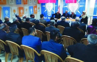 AK Parti Tuşba Belediye Meclis Üyesi Adayları toplantısı...