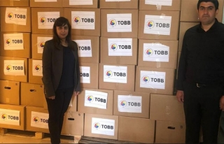 TOBB'un yardımları, Van TB aracılığıyla dağıtılıyor