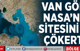Van Gölü NASA'nın sitesini de çökertti