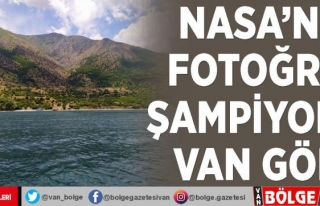 NASA'nın fotoğraf şampiyonu: Van Gölü