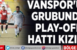 Vanspor'un grubunda play-off hattı kızıştı