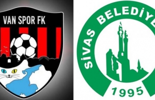 Vanspor, Sivas Belediye'yi tek golle geçti:1-0