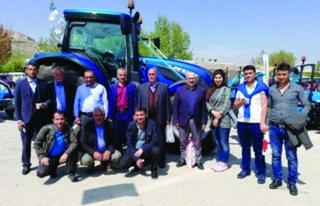 Vanlı çiftçiler, Malatya Fuarı'ndan döndü 