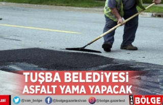 Tuşba Belediyesi asfalt yama yapacak