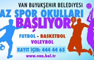 Büyükşehir'den yaz spor okulları...