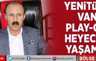 Yenitürk: Van, play-off heyecanı yaşamalı