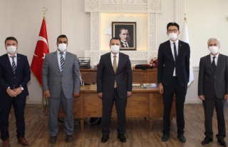 Kaymakam Türkman'dan, İlçe Müftülüğü'ne ziyaret…