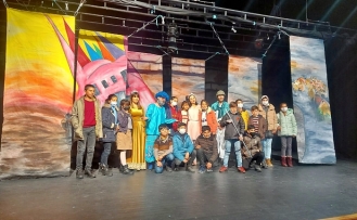 Büyükşehir'in çocuk tiyatrosu renkli görüntülere sahne oldu