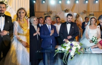 Ali Babacan Van’da Ölmez ailesinin nikah şahitliğini yaptı