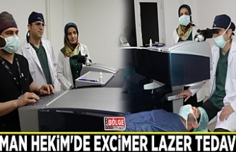 Lokman Hekim'de Excimer Lazer tedavisi...