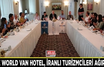 Elite World Van Hotel, İranlı turizmcileri ağırladı