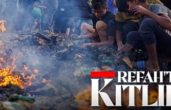 İsrail'in Refah'taki katliamı: Çocuklar yanmış kalıntılarda yemek arıyor