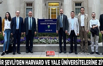 Rektör Şevli'den Harvard ve Yale üniversitelerine ziyaret