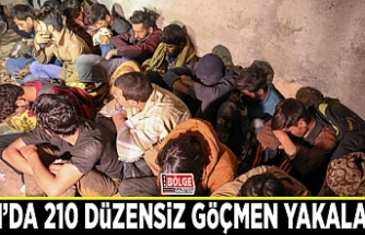 Van’da 210 düzensiz göçmen yakalandı