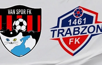 Vanspor, 1461 Trabzon FK maçında ilk yarı 0-0 sona erdi