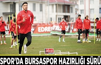 Vanspor'da Bursaspor hazırlığı sürüyor